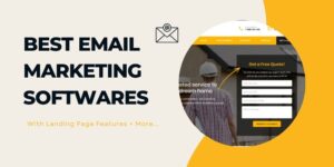 Best Email Marketing Software With Landing Pages