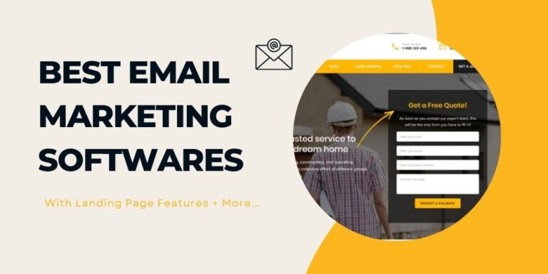 21 Best Email Marketing Software With Landing Pages 2024